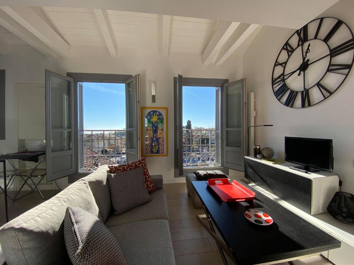 Superbe Studio Au Centre De Vence Appartement Buitenkant foto